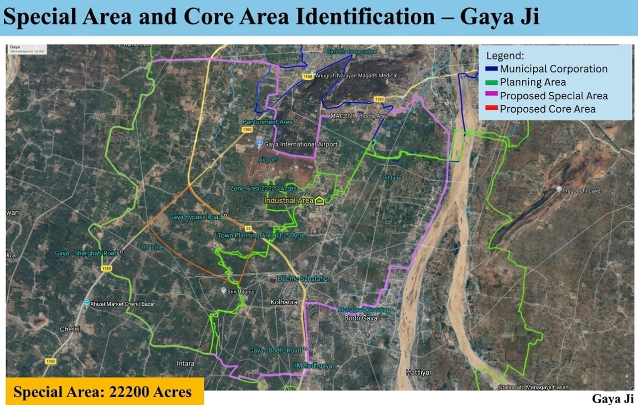 Magadh Township Map Overview